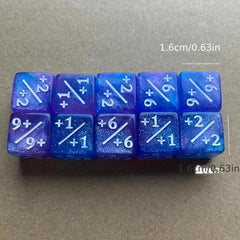 Star Sky Math Puzzle Dice - Addition & Subtraction