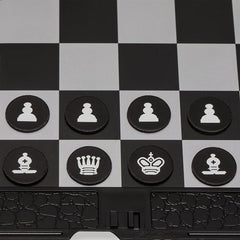 Portable Magnetic Chess Set Thin & Foldable