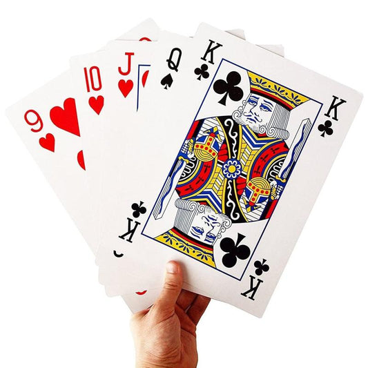 Jumbo Playing Cards Full Deck Huge Poker Oversize