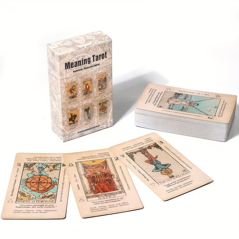 Beginner Tarot Cards Deck Learn Tarot 78 Cards