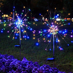 Solar Flower Light DIY Decoration Waterproof Garden Light