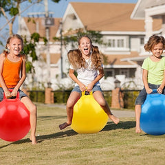 Inflatable Jump Ball Toy with Handle - Bouncy Ball for Boys and Girls