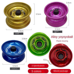Alloy Yo yo Ball Yoyo Boy Jigger Ball Line Control Toy