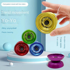 Alloy Yo yo Ball Yoyo Boy Jigger Ball Line Control Toy
