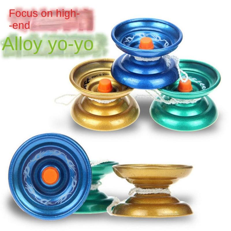 Alloy Yo yo Ball Yoyo Boy Jigger Ball Line Control Toy