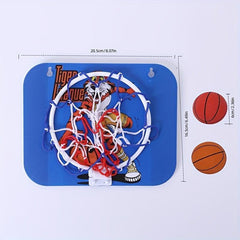 Mini Basketball Trainer for Kids Indoor Punch Suction Cup Hanging