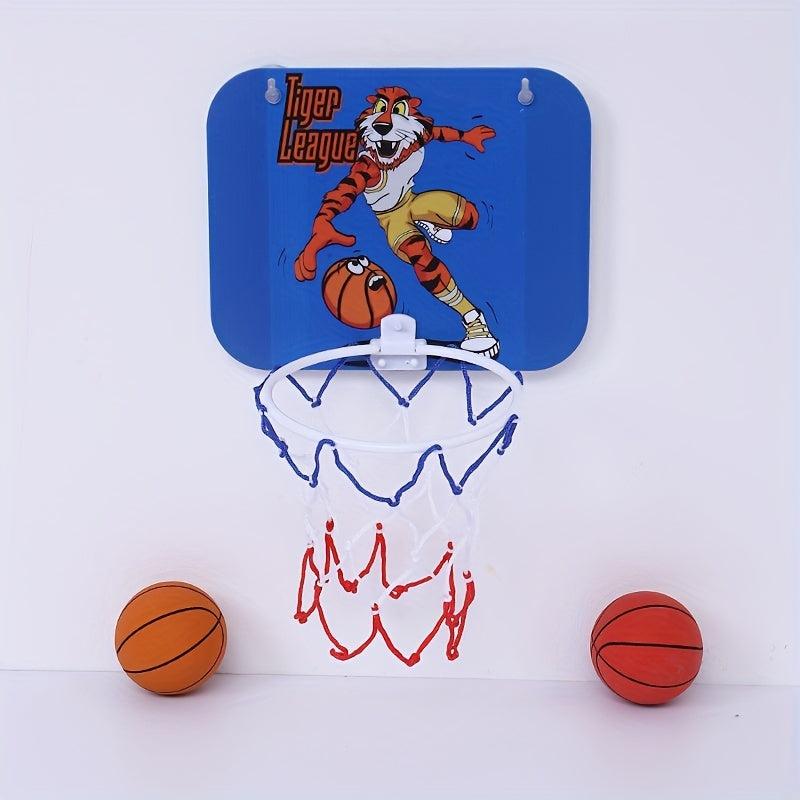 Mini Basketball Trainer for Kids Indoor Punch Suction Cup Hanging