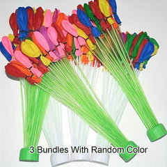3 Bundles Of 111 Quick Water Balloons Summer Water Battle