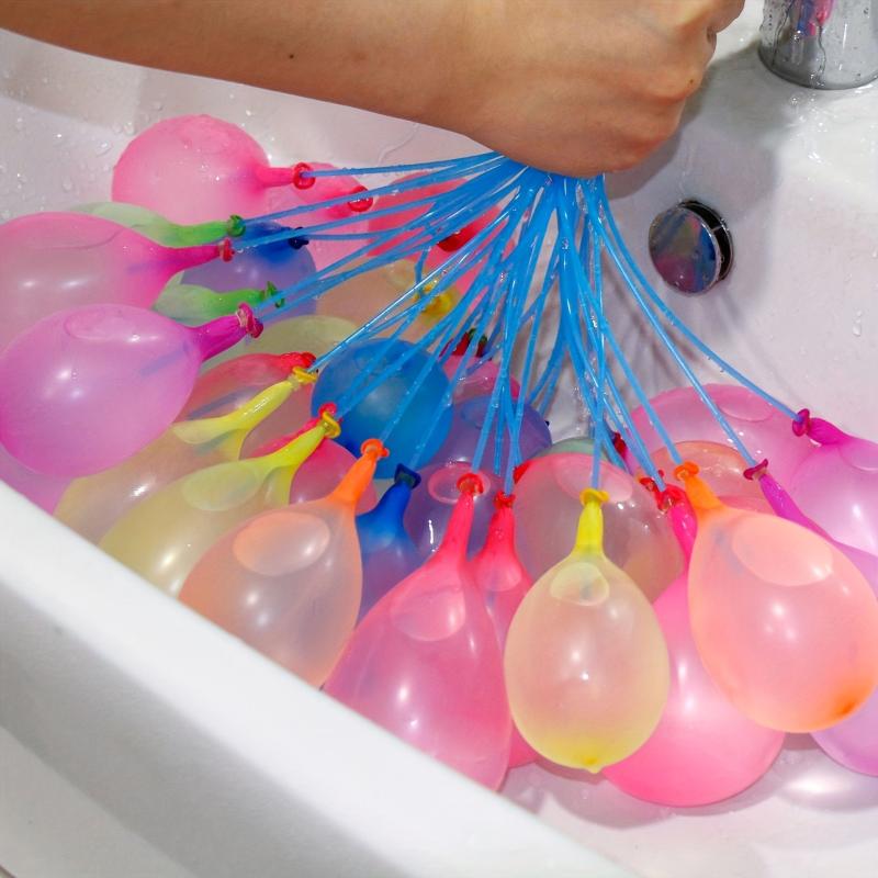 3 Bundles Of 111 Quick Water Balloons Summer Water Battle