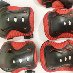 6 Piece Knee Pad Kid's Roller Skating Protector Shoes