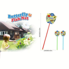 Kids Butterfly Catching Net Set - Outdoor Insect Fun