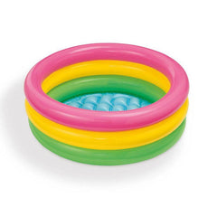 Summer Sunset Inflatable Pool Kids Water Swimming Pool Round Pools