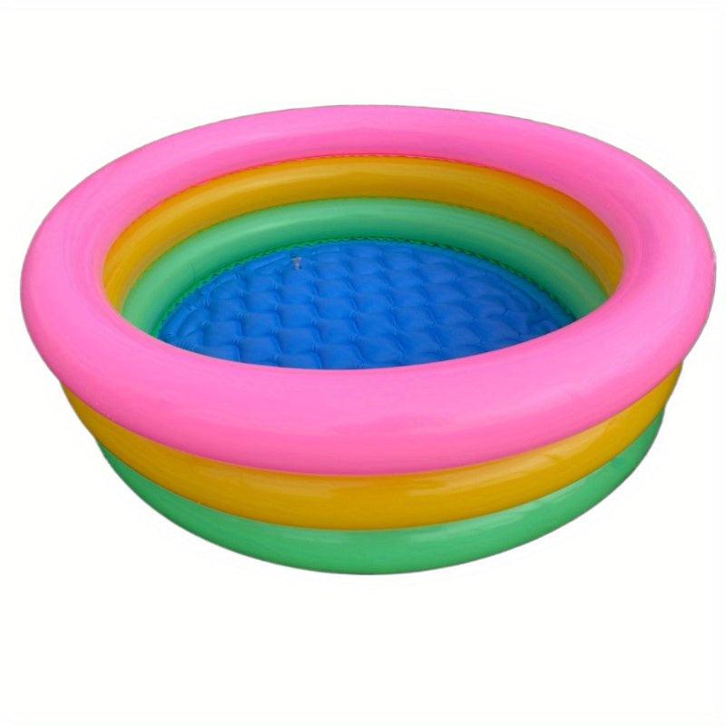 Summer Sunset Inflatable Pool Kids Water Swimming Pool Round Pools