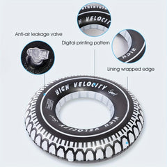 Inflatable Tire Tubes Pool Floats For Adults Kids