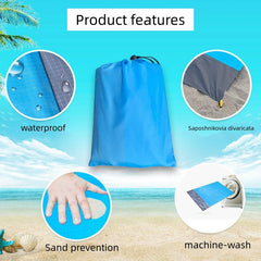 Waterproof Beach Mat for Camping & Picnics