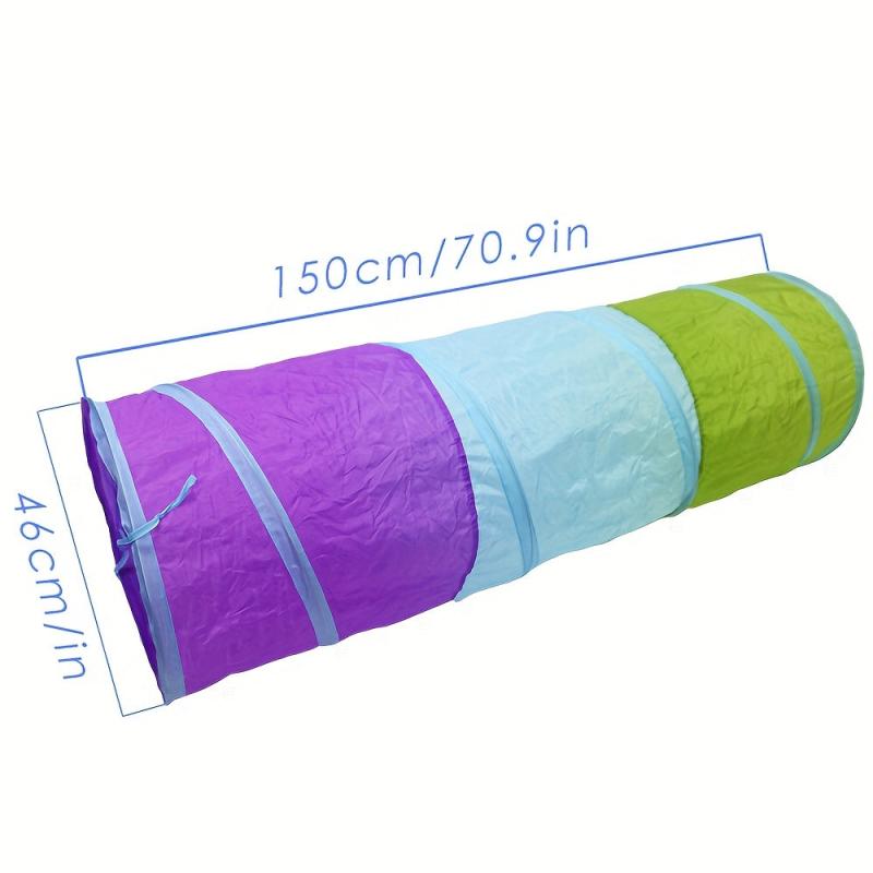 Kids' Foldable Crawling Tunnel for Indoor and Outdoor Fun