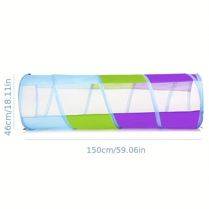 Kids' Foldable Crawling Tunnel for Indoor and Outdoor Fun