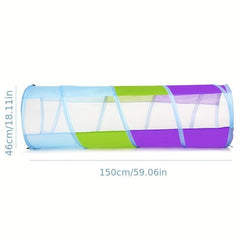 Kids' Foldable Crawling Tunnel for Indoor and Outdoor Fun