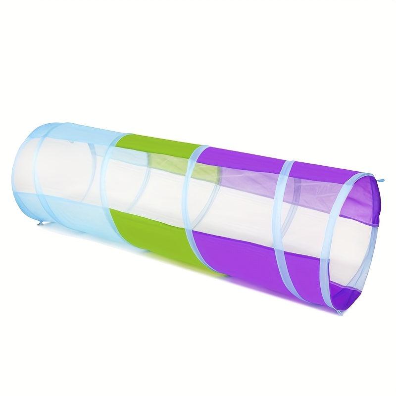 Kids' Foldable Crawling Tunnel for Indoor and Outdoor Fun