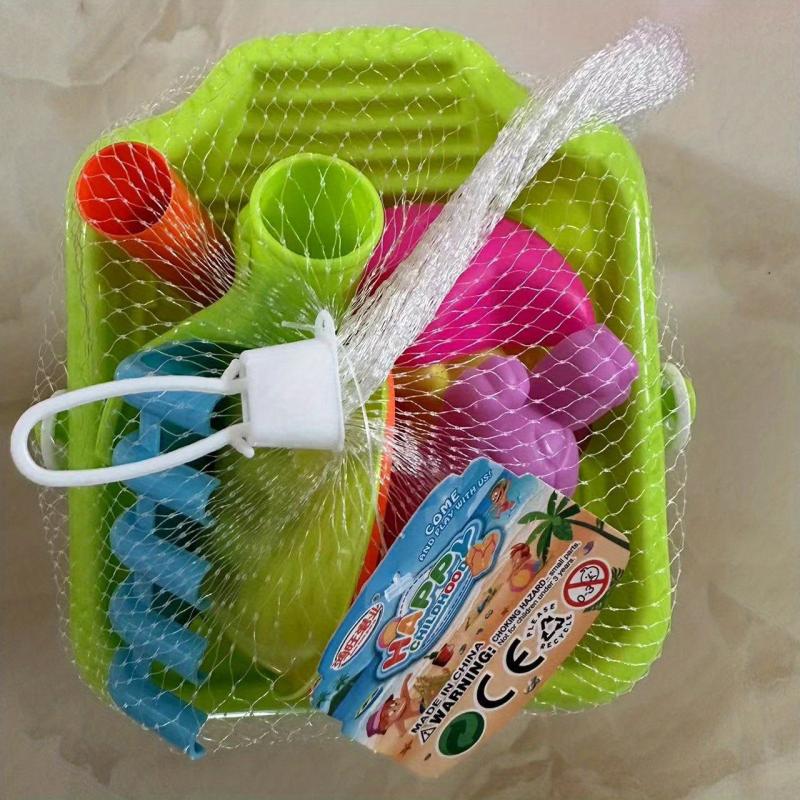 Kids Beach Adventure Water Play Sand Shovel & Bucket Set