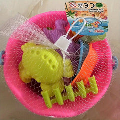 Kids Beach Adventure Water Play Sand Shovel & Bucket Set