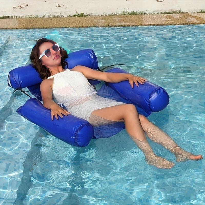 Inflatable Outdoor Water Bed for Ultimate Relaxation