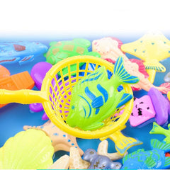 40pc Magnetic Fishing Set Inflatable Pool Party Game for Kids