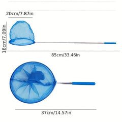 Kids Stainless Steel Telescopic Fishing Net for Butterflies and Insects