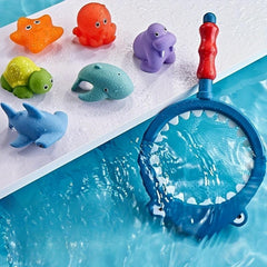Baby Water Spray Shark Fishing Bath Toy