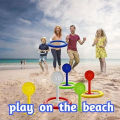 Outdoor Throwing Rings Game Set for Kids & Adults