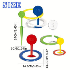 Outdoor Throwing Rings Game Set for Kids & Adults