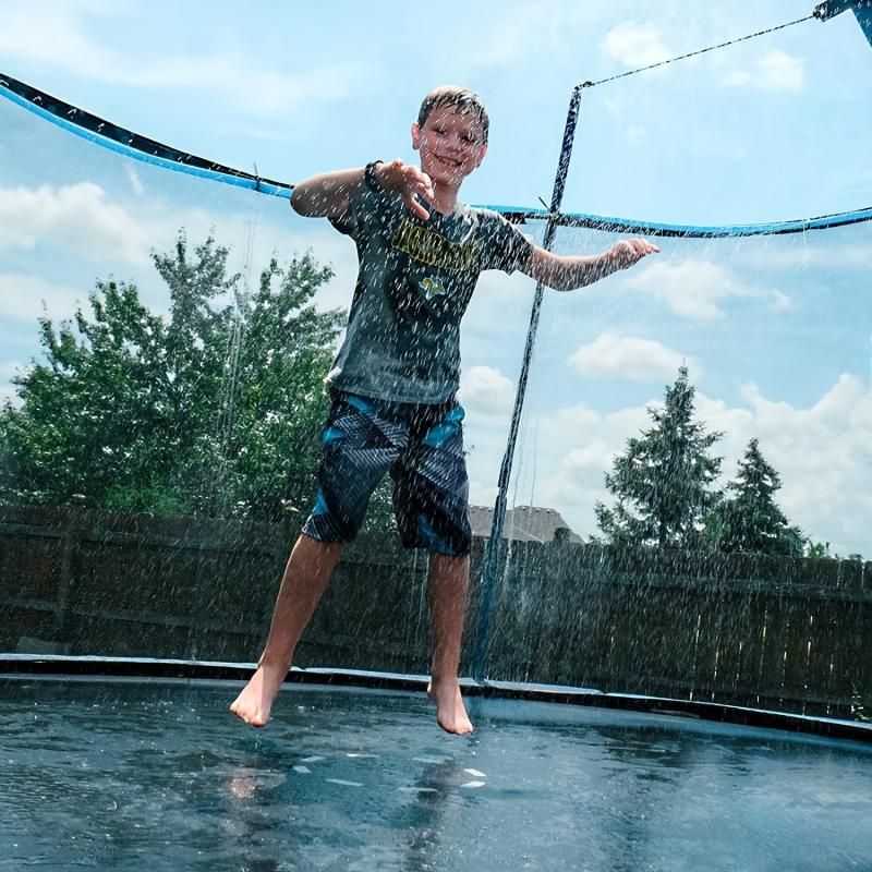 Trampoline Sprinkler for Kids Outdoor Fun Summer Water Toys