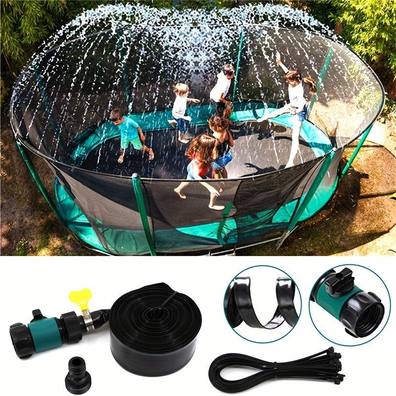 Trampoline Sprinkler for Kids Outdoor Fun Summer Water Toys