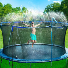 Trampoline Sprinkler for Kids Outdoor Fun Summer Water Toys