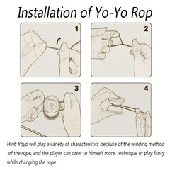 Metal Triple Bearing Yoyo High Speed Metal Yoyo Upgraded Yoyo
