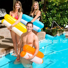 Water Inflatable Hammock Sofa Floating Bed Summer Backrest Floating Deck Chair