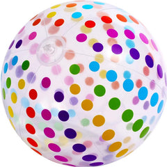 Inflatable Dot Striped Beach Ball PVC