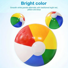 3pcs Inflatable Beach Balls for Kids & Toddlers Pool Games