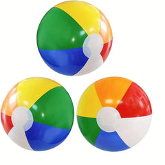 3pcs Inflatable Beach Balls for Kids & Toddlers Pool Games
