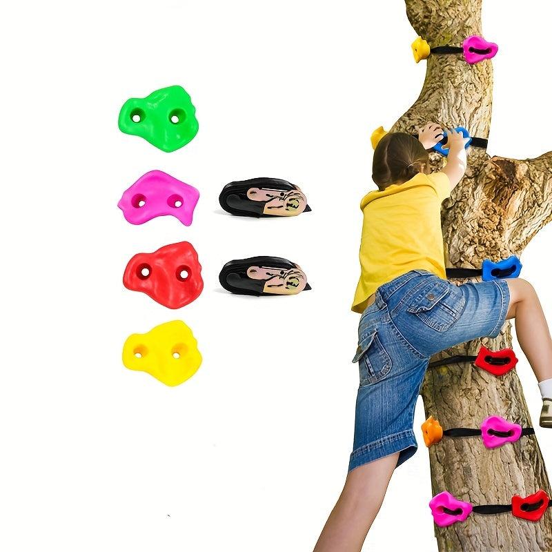 Mixed Plastic Kids Rock Climbing Wall Pan Indoor Playground