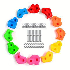 Mixed Plastic Kids Rock Climbing Wall Pan Indoor Playground