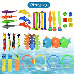 Shark Rocket Throwing Toy for Kids - Dive Dolphin Pool Game