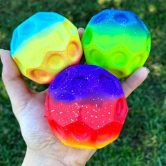 PU High Elastic Moon Children's Indoor And Outdoor Pat Ball