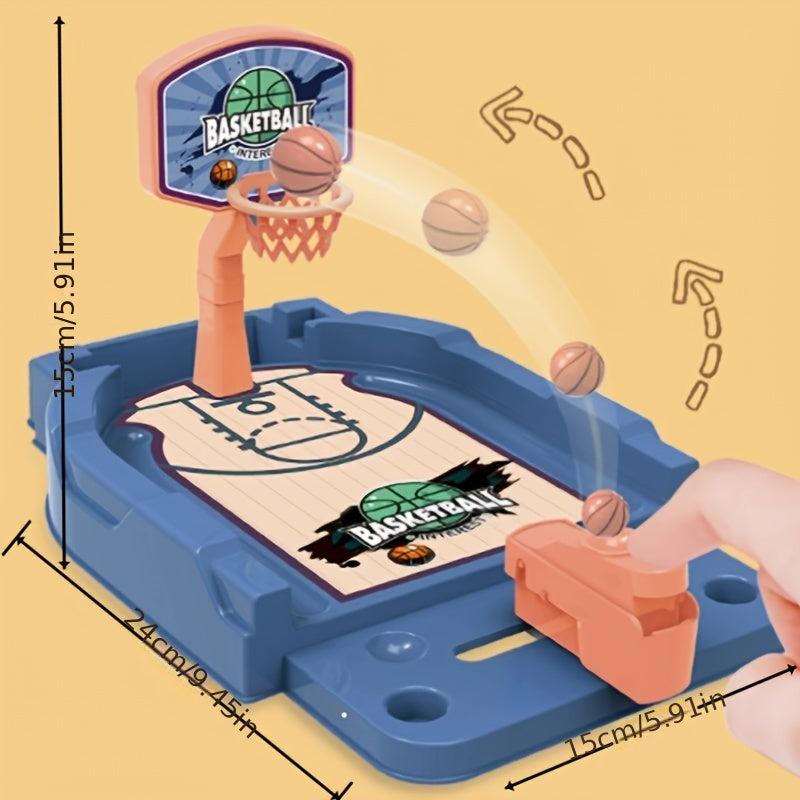 Handheld Desktop Basketball Creative Board Game for Parent-child Interaction