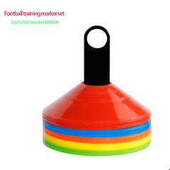 17pcs Marking Disc Football Training Cone Basketball Equipment