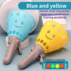 Double Butt Catapult Ball Toy Set - Family Parent Child Birthday Gift