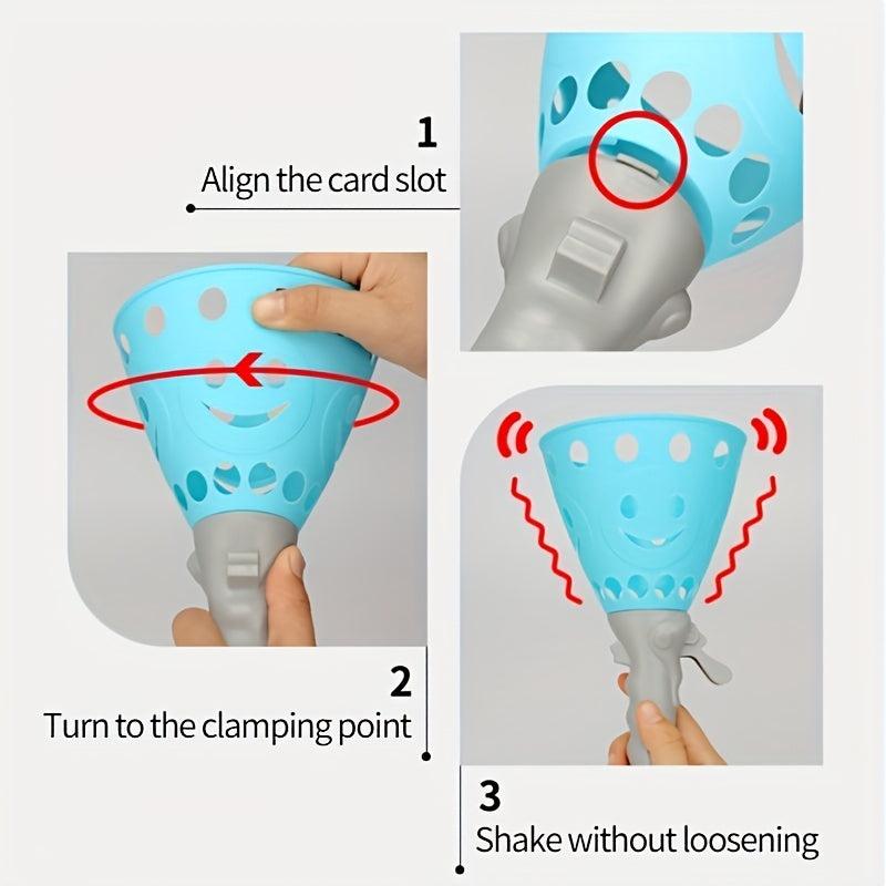 Double Butt Catapult Ball Toy Set - Family Parent Child Birthday Gift
