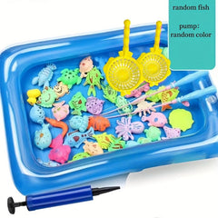 Magnetic Fishing Set Inflatable Pool Party Model Play Games & More