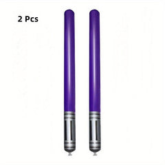 2 PCS Inflatable Laser Sword Toys Game Props Birthday Party Concert Pool Gift