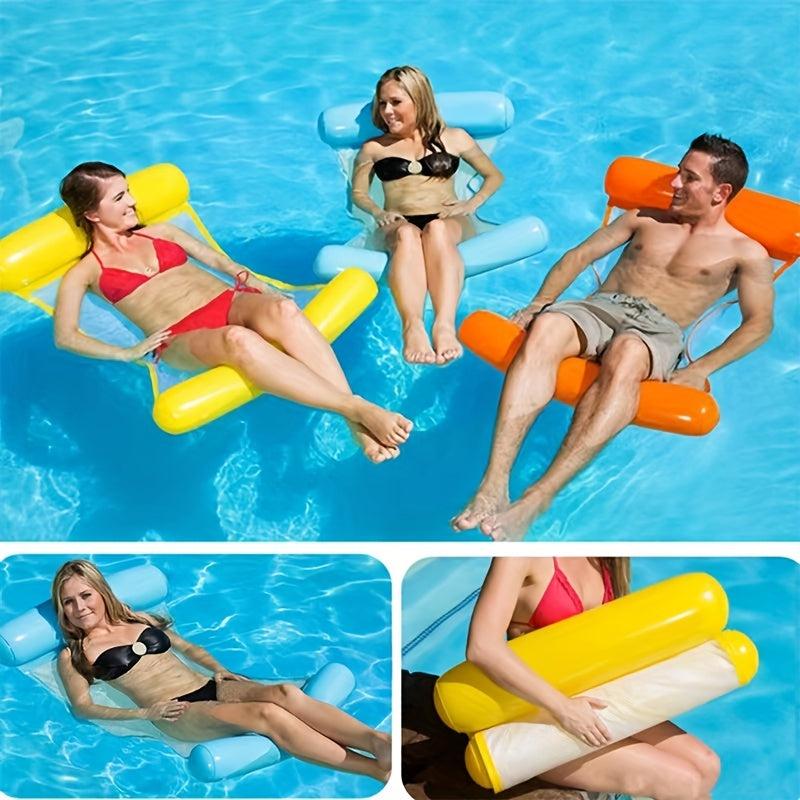 Foldable Inflatable Hammock with Backrest